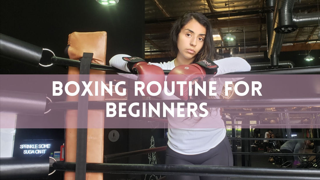 Boxing routine for beginners