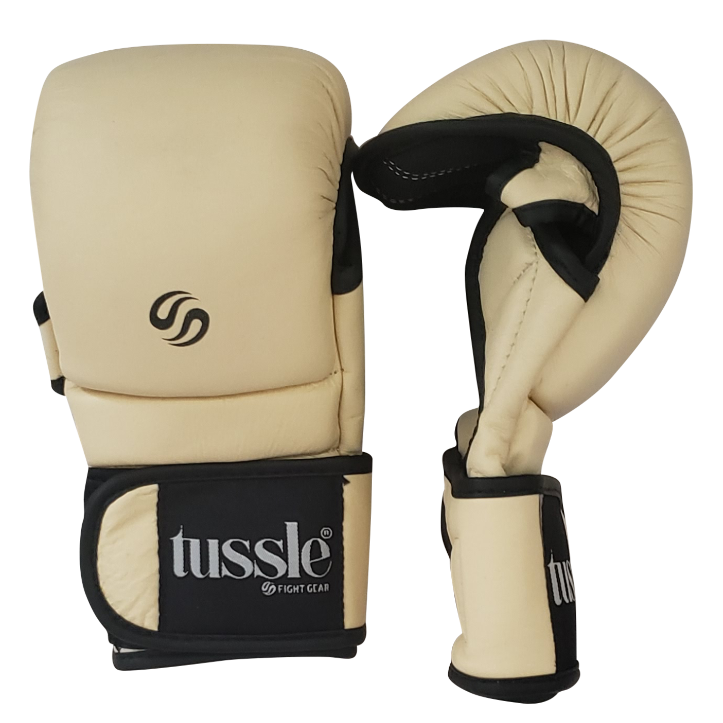 female cream mixed martial arts gloves