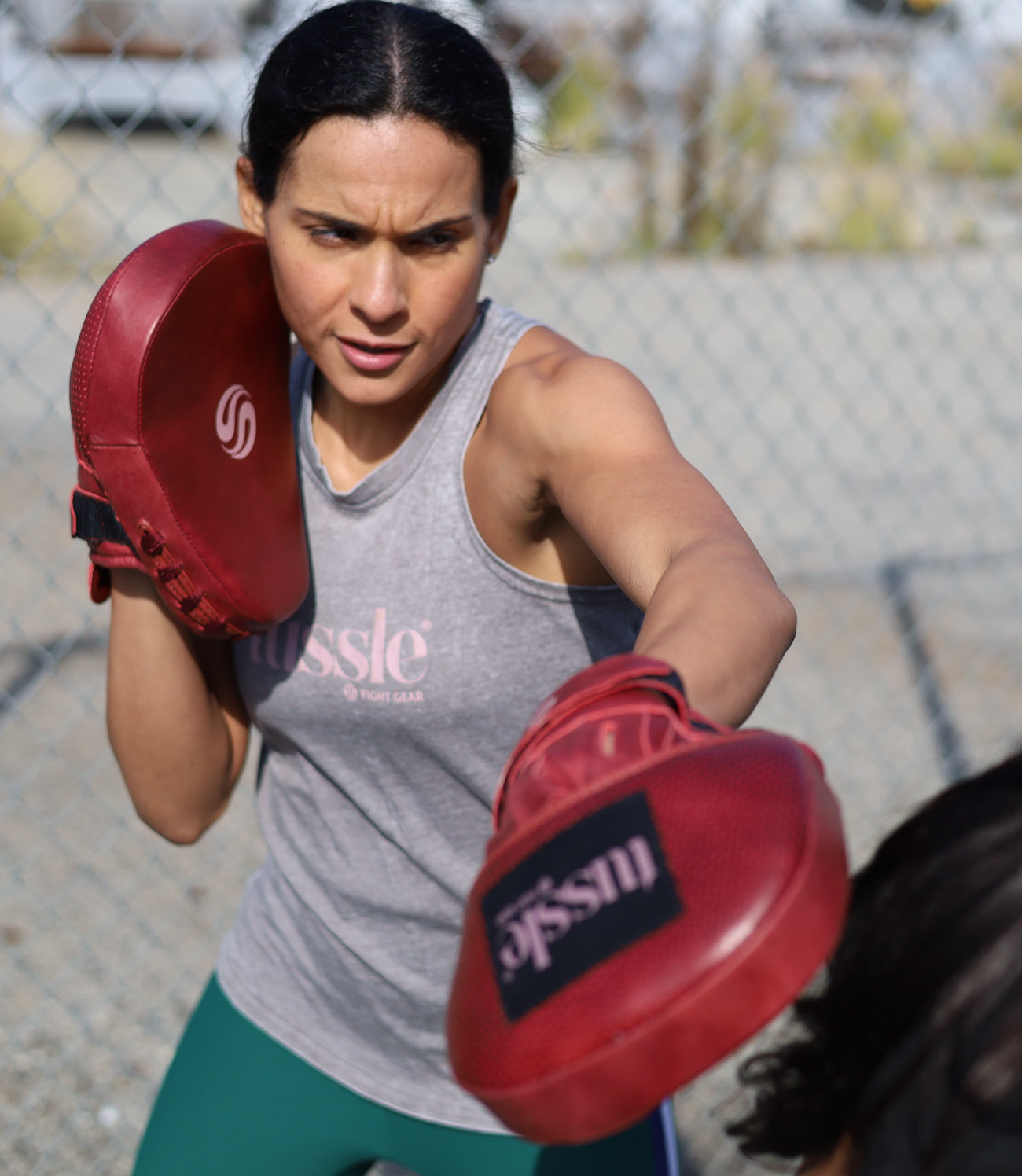 Women's Punch Mitts Red Jam