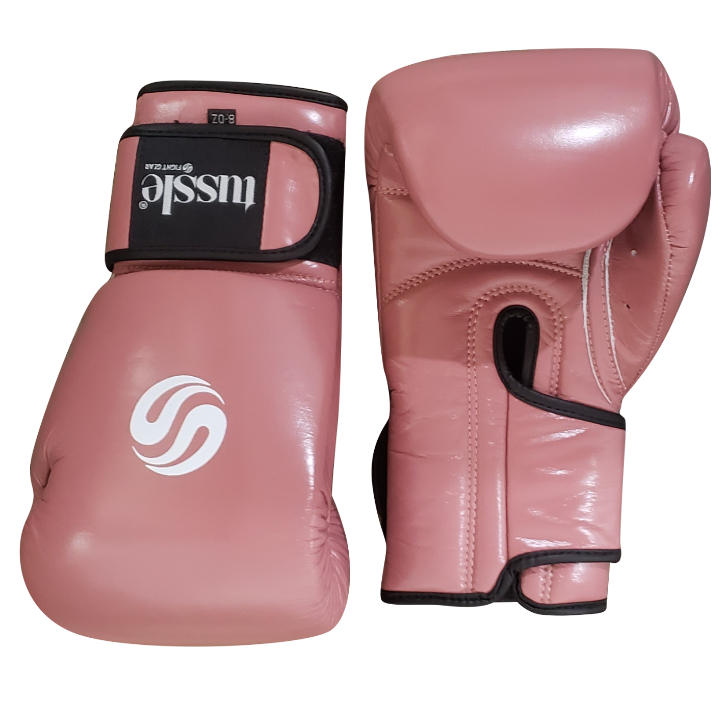 Velcro Wrist Ladies Gloves Rose Gold Color